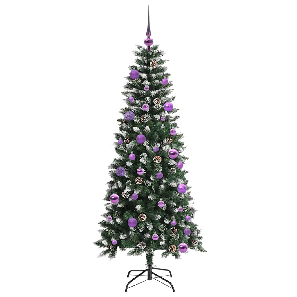 Albero di Natale artificiale con 150 LED Verde 66 x 66 x 150 cm 3395814