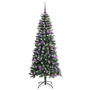 Albero di Natale artificiale con 150 LED Verde 66 x 66 x 150 cm 3395814