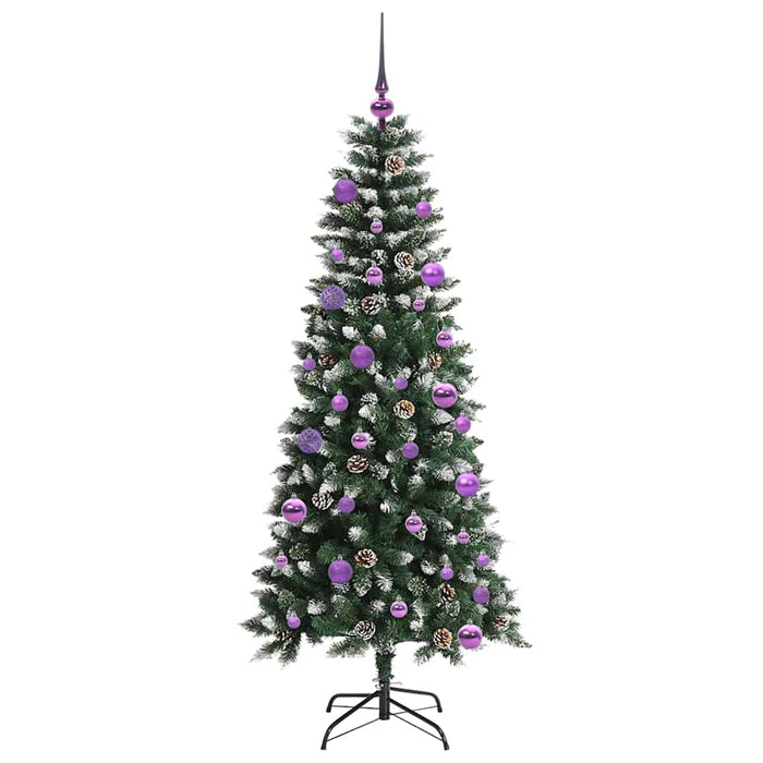 Albero di Natale artificiale con 150 LED Verde 66 x 66 x 150 cm 3395814