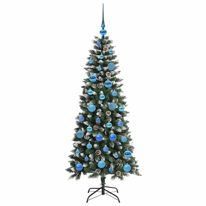 Albero di Natale artificiale con 150 LED Verde 66 x 66 x 150 cm 3395815