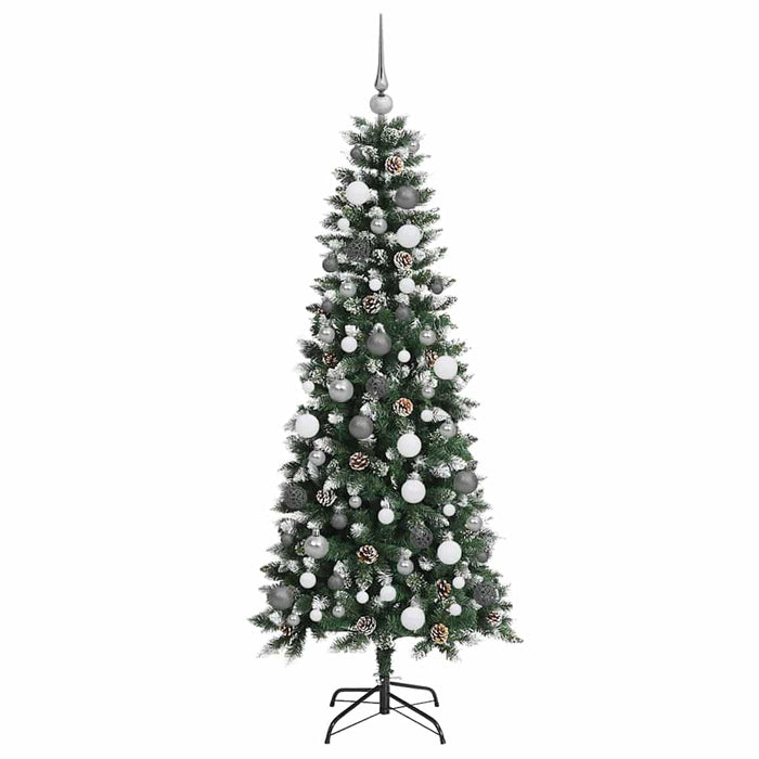 vidaXL Albero di Natale artificiale Verde PVC