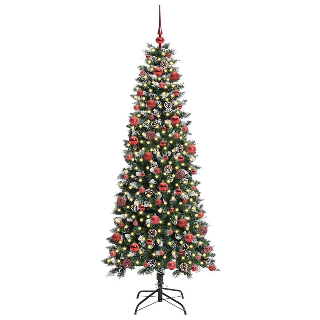 Albero di Natale artificiale con 300 LED Verde 76 x 76 x 180 cm 3395820