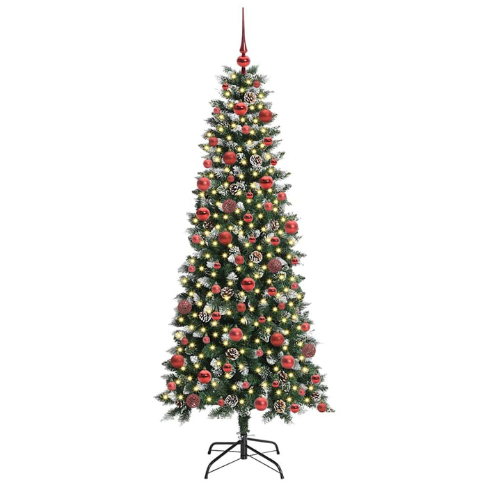 Albero di Natale artificiale con 300 LED Verde 76 x 76 x 180 cm 3395820