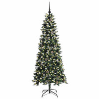 Albero di Natale artificiale con 300 LED Verde 76 x 76 x 180 cm 3395821
