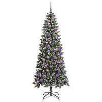 Albero di Natale artificiale con 300 LED Verde 76 x 76 x 180 cm 3395826