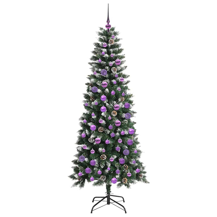Albero di Natale artificiale con 300 LED Verde 76 x 76 x 180 cm 3395826