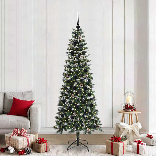 Albero di Natale artificiale con 300 LED Verde 86 x 86 x 210 cm 3395833