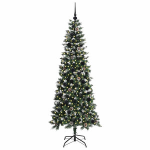 Albero di Natale artificiale con 300 LED Verde 86 x 86 x 210 cm 3395833