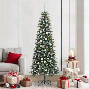 Albero di Natale artificiale con 300 LED Verde 86 x 86 x 210 cm 3395835