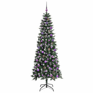 Albero di Natale artificiale con 300 LED Verde 86 x 86 x 210 cm 3395838