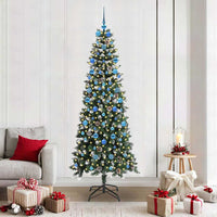 Albero di Natale artificiale con 300 LED Verde 86 x 86 x 210 cm 3395839