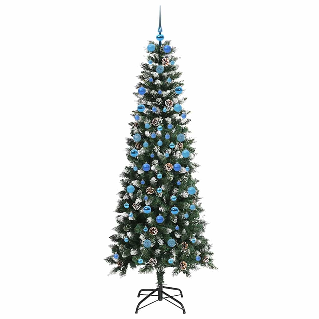 Albero di Natale artificiale con 300 LED Verde 86 x 86 x 210 cm 3395839