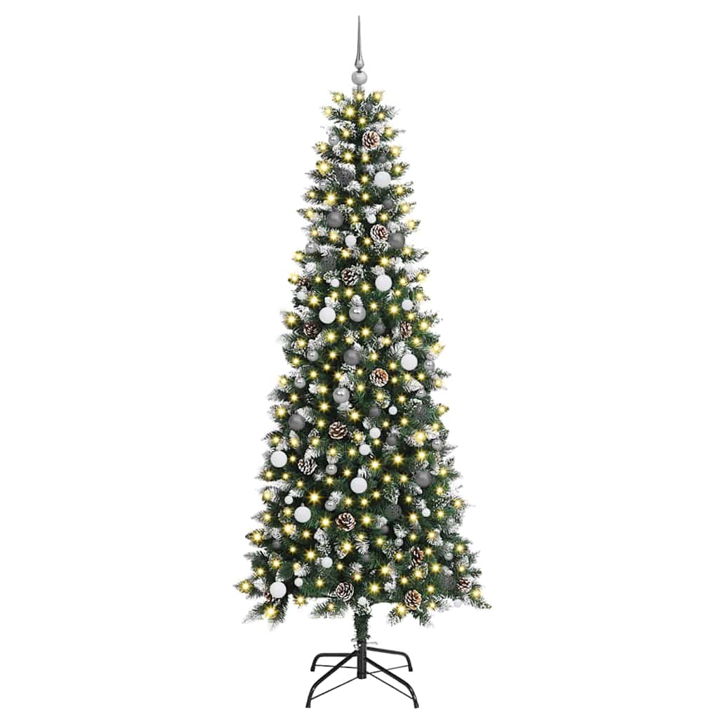 Albero di Natale artificiale Verde 240 cm PVC 3395843