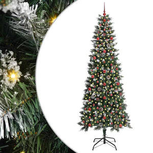 Albero di Natale artificiale con 300 LED Verde 96 x 96 x 240 cm 3395844