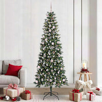 Albero di Natale artificiale con 300 LED Verde 96 x 96 x 240 cm 3395846