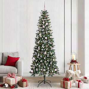 Albero di Natale artificiale con 300 LED Verde 96 x 96 x 240 cm 3395846