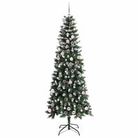 Albero di Natale artificiale con 300 LED Verde 96 x 96 x 240 cm 3395846