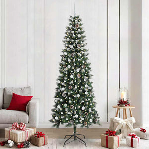 Albero di Natale artificiale con 300 LED Verde 96 x 96 x 240 cm 3395847