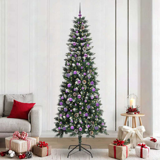 Albero di Natale artificiale con 300 LED Verde 96 x 96 x 240 cm 3395850
