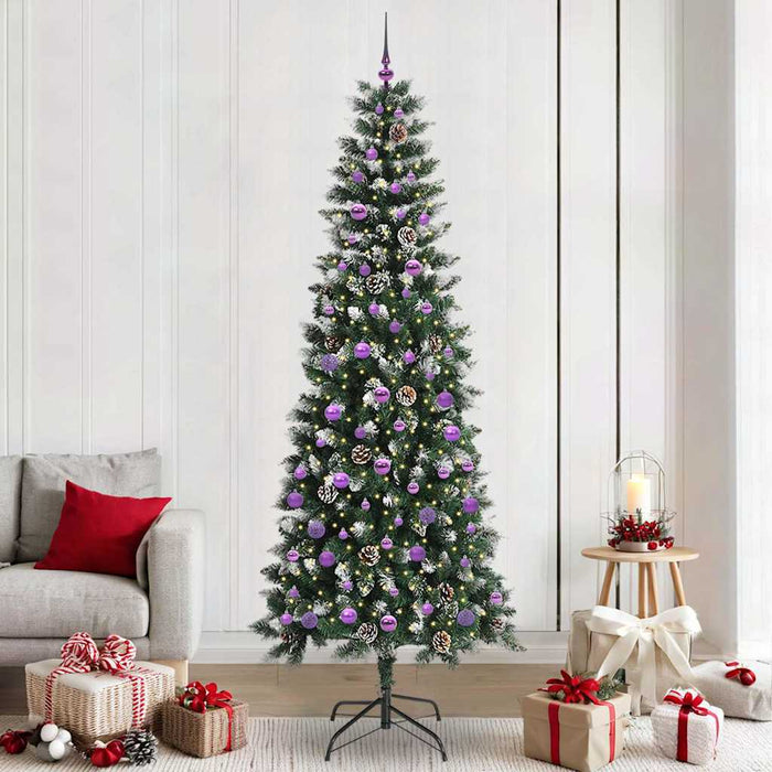 Albero di Natale artificiale con 300 LED Verde 96 x 96 x 240 cm 3395850