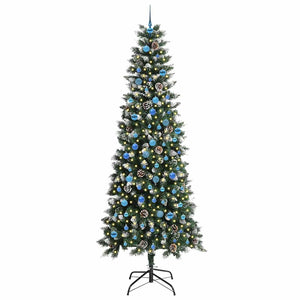 Albero di Natale artificiale con 300 LED Verde 96 x 96 x 240 cm 3395851