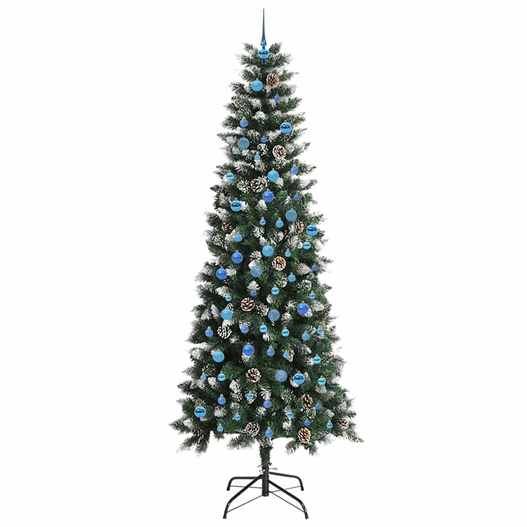 Albero di Natale artificiale con 300 LED Verde 96 x 96 x 240 cm 3395851