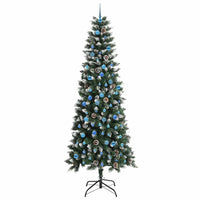 Albero di Natale artificiale con 300 LED Verde 96 x 96 x 240 cm 3395851