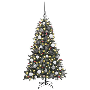 Albero di Natale artificiale Verde 120 cm PVC 3395855