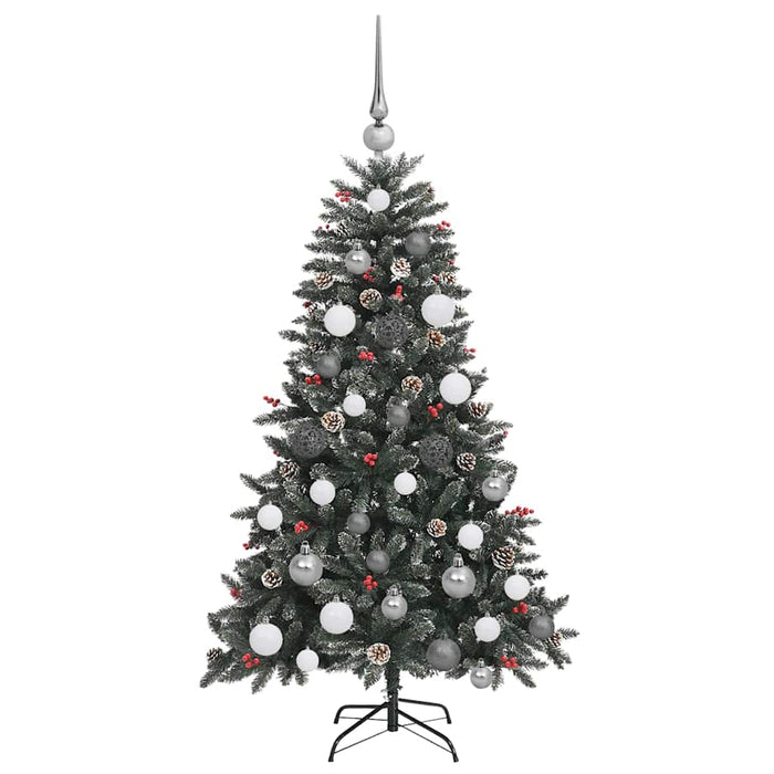 Albero di Natale artificiale Verde 120 cm PVC 3395855
