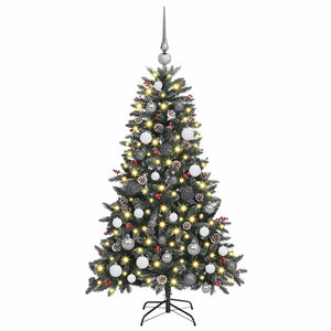 vidaXL Albero di Natale artificiale Verde PVC