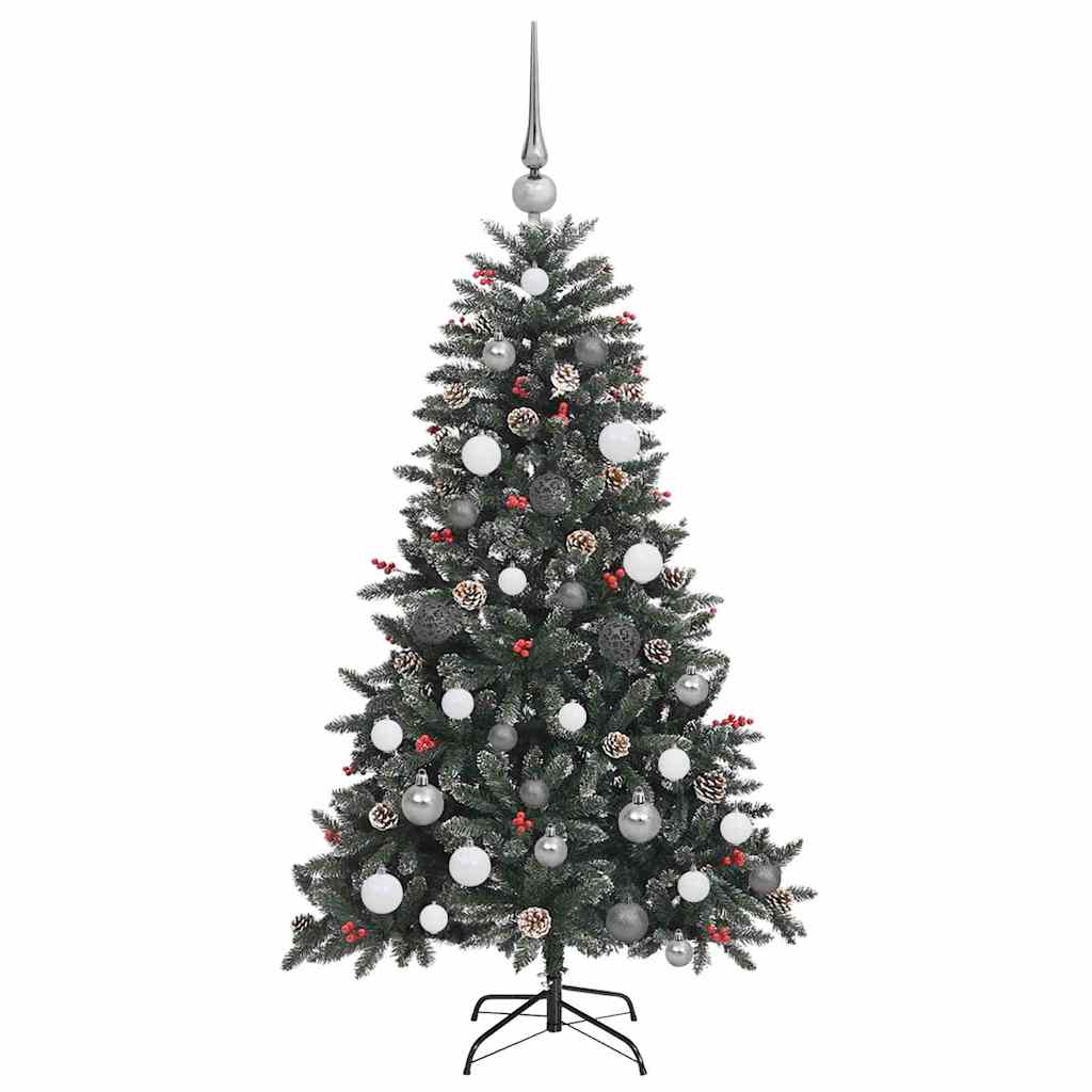 vidaXL Albero di Natale artificiale Verde PVC