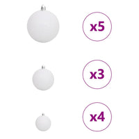 vidaXL Albero di Natale artificiale Verde PVC