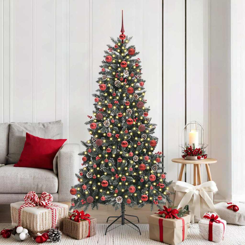 Albero di Natale artificiale con 300 LED Verde 99 x 99 x 180 cm 3395880