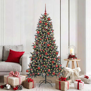 Albero di Natale artificiale con 300 LED Verde 99 x 99 x 180 cm 3395880
