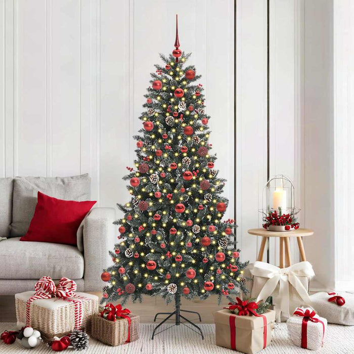 Albero di Natale artificiale con 300 LED Verde 99 x 99 x 180 cm 3395880