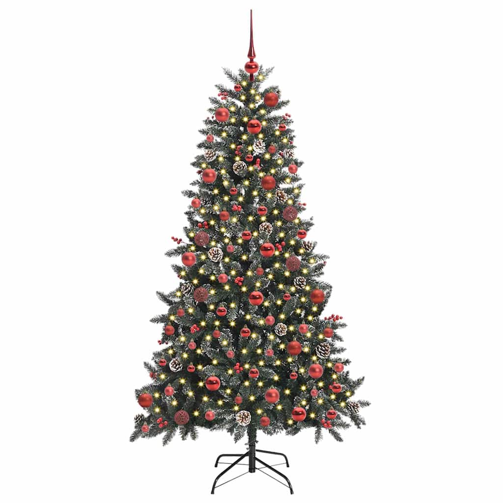 Albero di Natale artificiale con 300 LED Verde 99 x 99 x 180 cm 3395880