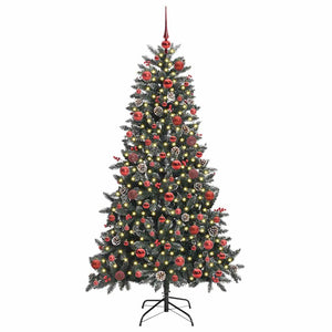 Albero di Natale artificiale con 300 LED Verde 99 x 99 x 180 cm 3395880