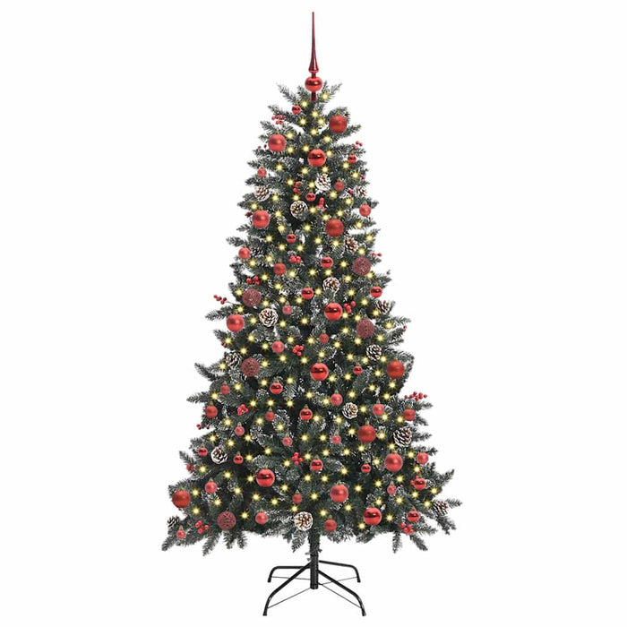 Albero di Natale artificiale con 300 LED Verde 99 x 99 x 180 cm 3395880