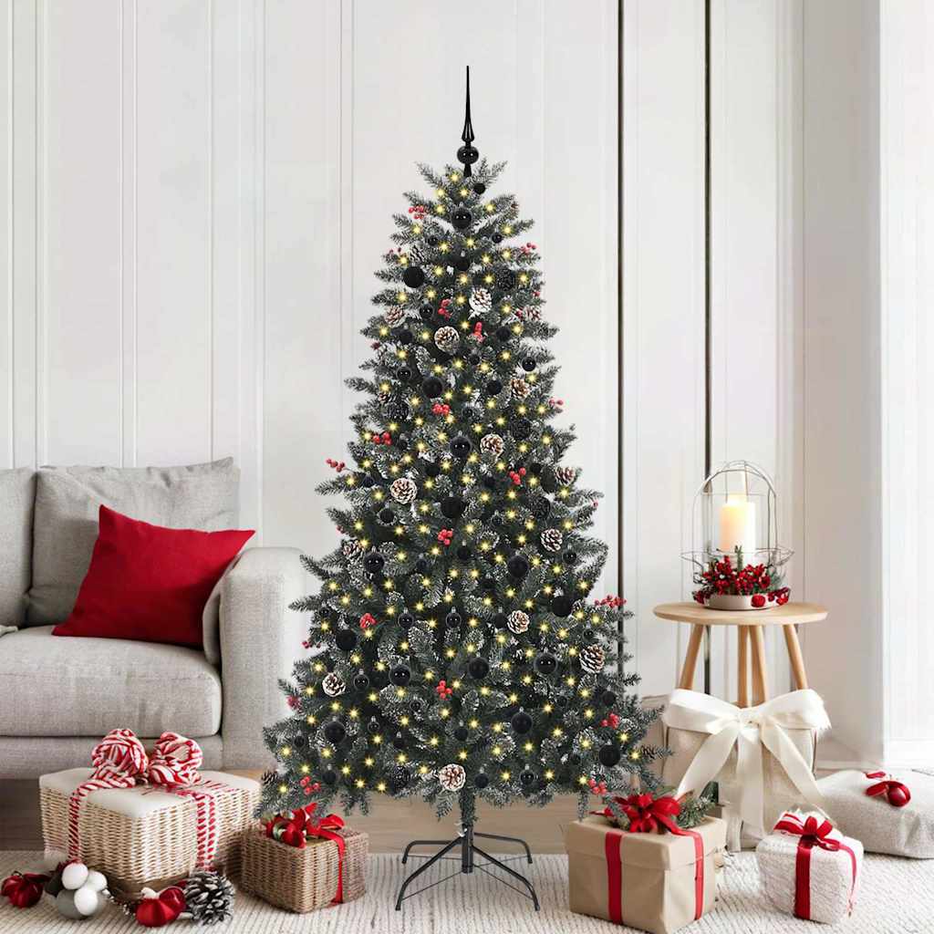 Albero di Natale artificiale con 300 LED Verde 99 x 99 x 180 cm 3395881