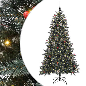Albero di Natale artificiale con 300 LED Verde 99 x 99 x 180 cm 3395881