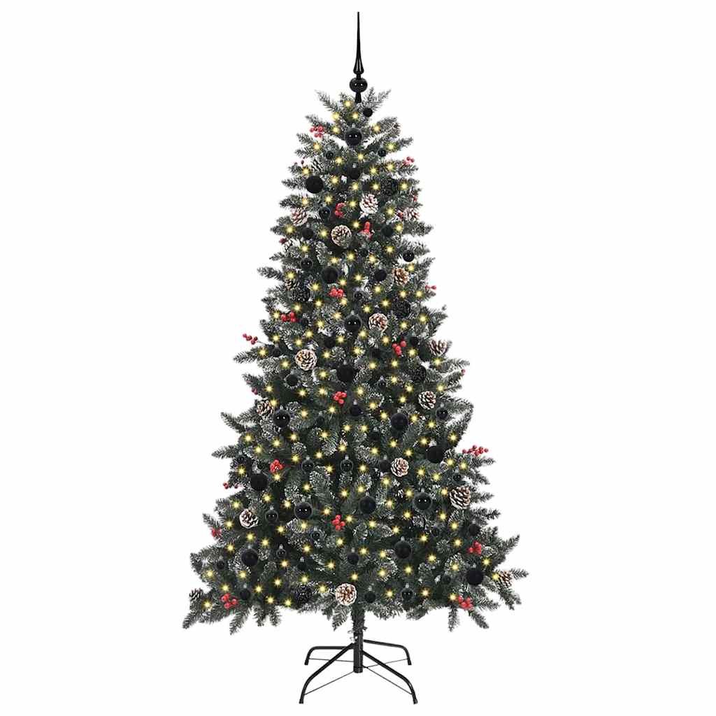 Albero di Natale artificiale con 300 LED Verde 99 x 99 x 180 cm 3395881