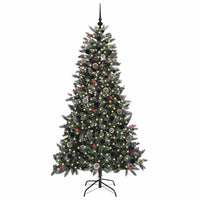 Albero di Natale artificiale con 300 LED Verde 99 x 99 x 180 cm 3395881