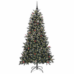 Albero di Natale artificiale con 300 LED Verde 99 x 99 x 180 cm 3395881
