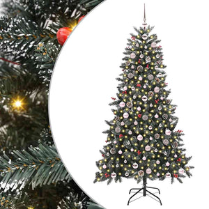 Albero di Natale artificiale con 300 LED Verde 99 x 99 x 180 cm 3395882
