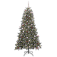 Albero di Natale artificiale con 300 LED Verde 99 x 99 x 180 cm 3395882