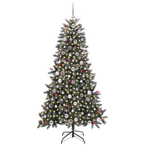Albero di Natale artificiale con 300 LED Verde 99 x 99 x 180 cm 3395882