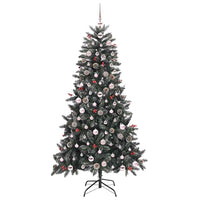 Albero di Natale artificiale con 300 LED Verde 99 x 99 x 180 cm 3395882