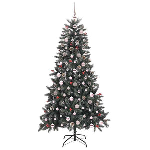 Albero di Natale artificiale con 300 LED Verde 99 x 99 x 180 cm 3395882