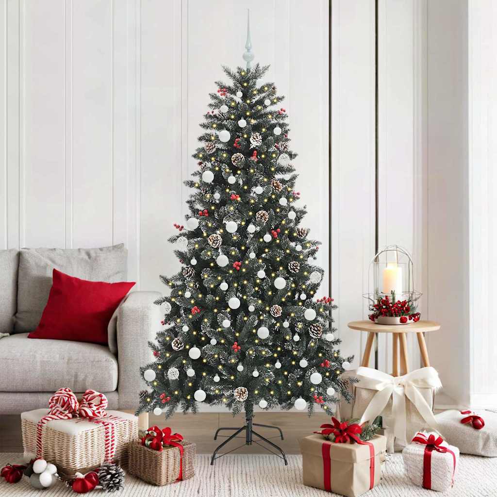 Albero di Natale artificiale con 300 LED Verde 99 x 99 x 180 cm 3395883
