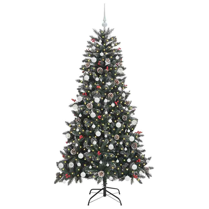 Albero di Natale artificiale con 300 LED Verde 99 x 99 x 180 cm 3395883
